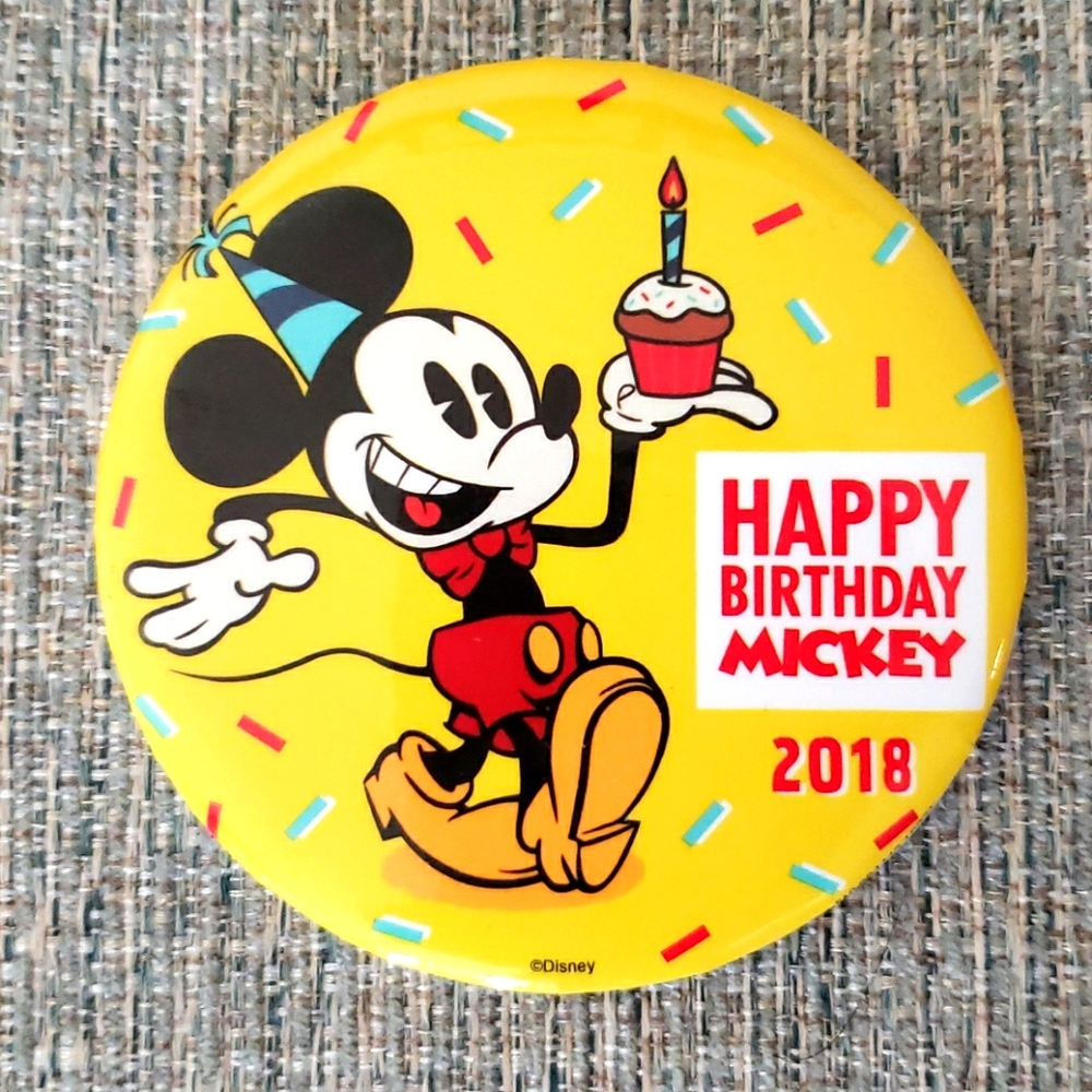 Mickey Mouse 90th Birthday Pin